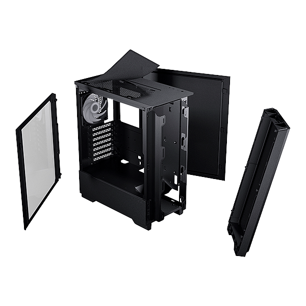 Phanteks Eclipse G300 Air DRGB 3F ATX Black  Caja