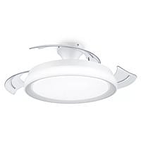 PHILIPS Bliss | Ventilador de techo retráctil Blanco 35+28W Led