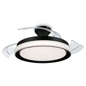 PHILIPS Bliss  Ventilador de techo retráctil Negro 3528W Led