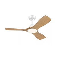 PHILIPS Olas | Ventilador de techo 106cm Blanco/Madera Led 24 W