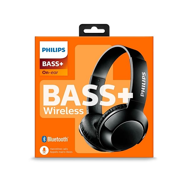 Philips BASS Bluetooth Negro Diadema Micro  Auriculares