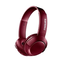 Philips BASS+ Rojo bluetooth Diadema Micro - Auriculares