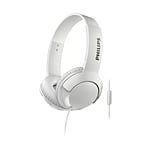 Philips BASS Bluetooth Blanco Diadema Micro  Auriculares