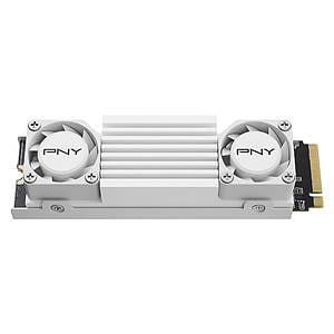 PNY CS3150 2TB  SSD M2 PCIe Gen5 x4 NVMe Disipador Blanco