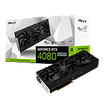 PNY GeForce RTX 4080 Super Verto OC 16GB GDDR6X DLSS3  Tarjeta Gráfica Nvidia