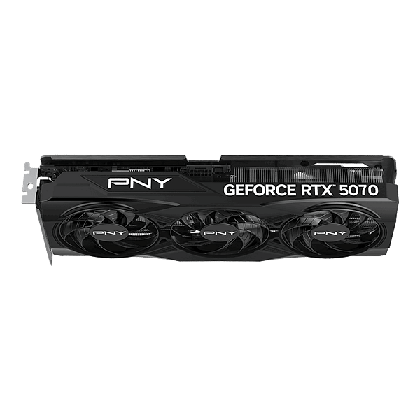 PNY GeForce RTX 5070 OC Triple Fan 12GB GDDR7 DLSS4  Tarjeta Gráfica Nvidia