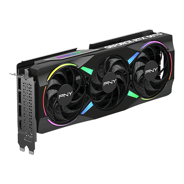 PNY GeForce RTX 5070 ARGB OC Triple Fan 12GB GDDR7 DLSS4  Tarjeta Gráfica Nvidia