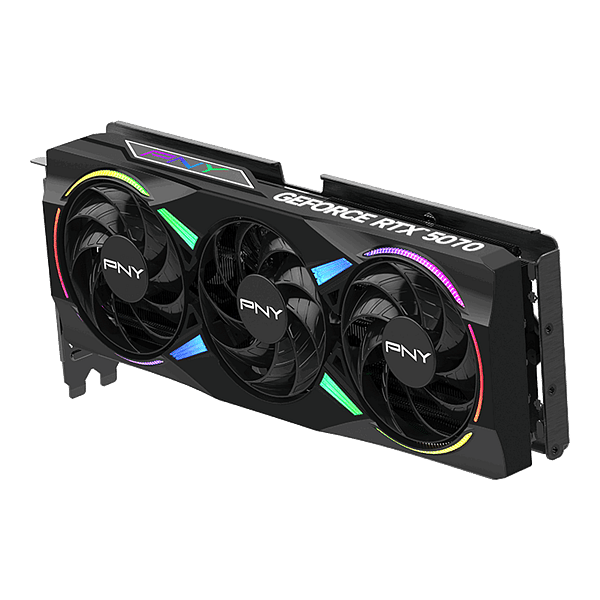 PNY GeForce RTX 5070 ARGB OC Triple Fan 12GB GDDR7 DLSS4  Tarjeta Gráfica Nvidia