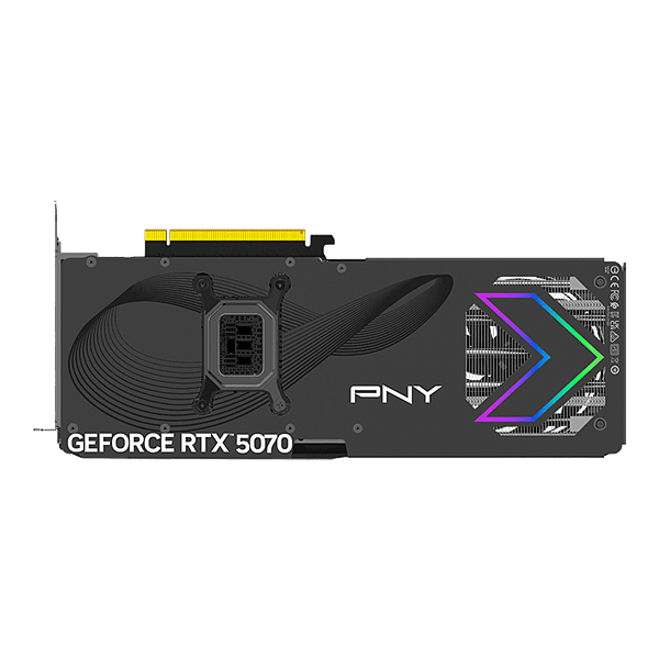 PNY GeForce RTX 5070 ARGB OC Triple Fan 12GB GDDR7 DLSS4  Tarjeta Gráfica Nvidia