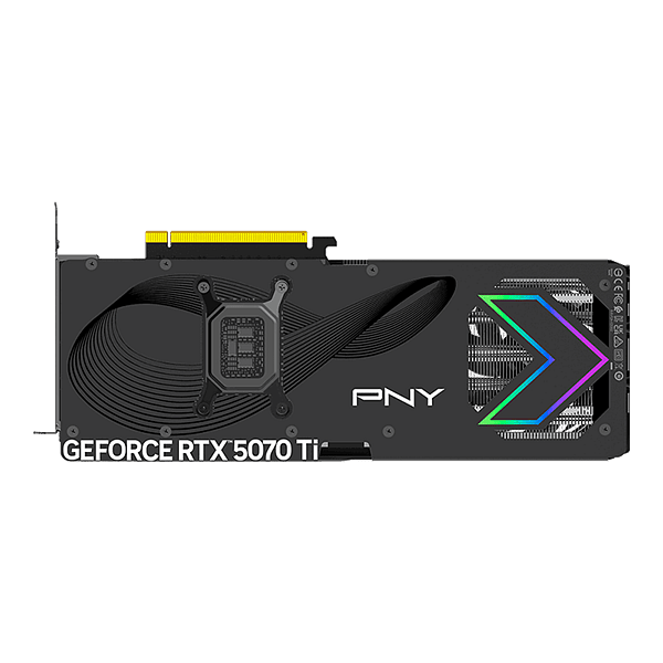 PNY GeForce RTX 5070 Ti ARGB OC Triple Fan 16GB GDDR7 DLSS4  Tarjeta Gráfica Nvidia