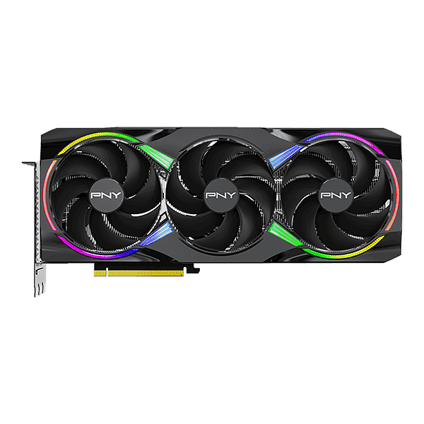 PNY GeForce RTX 5080 ARGB OC Triple Fan 16GB GDDR7 DLSS4  Tarjeta Gráfica Nvidia