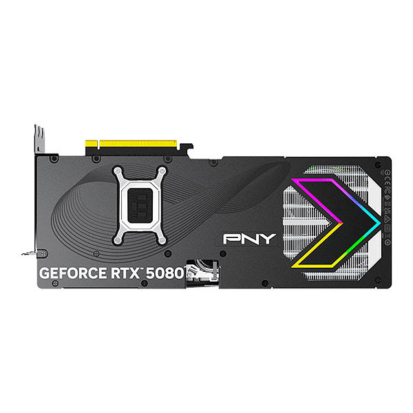 PNY GeForce RTX 5080 ARGB OC Triple Fan 16GB GDDR7 DLSS4  Tarjeta Gráfica Nvidia