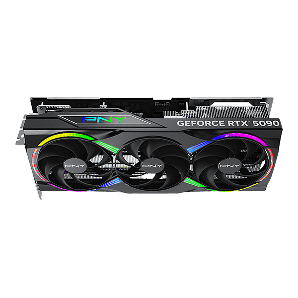 PNY GeForce RTX 5090 ARGB OC Triple Fan 32GB GDDR7 DLSS4  Tarjeta Gráfica Nvidia