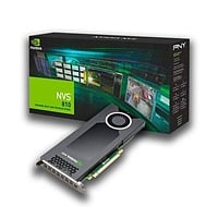 PNY NVS 810 4GB 2GPU 8xMonitores DVI - Tarjeta gráfica