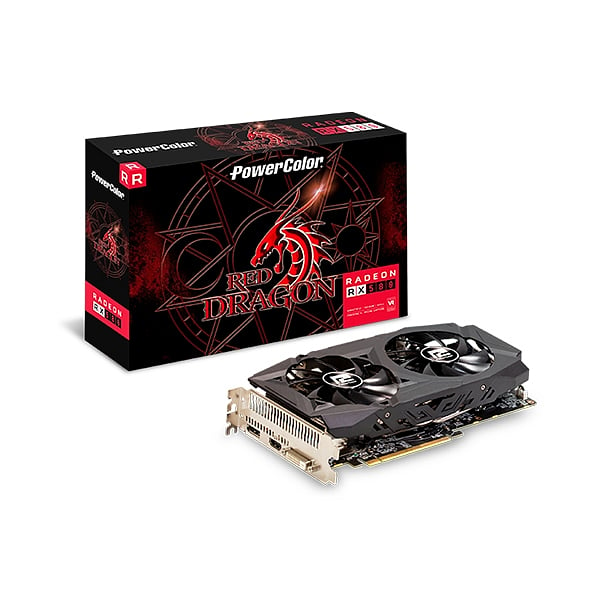 PowerColor Red Dragon Radeon RX580 8GB GDDR5  Tarjeta Gráfica AMD