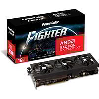 PowerColor Radeon RX 7800 XT Fighter | 16GB GDDR6 | Tarjeta Gráfica AMD