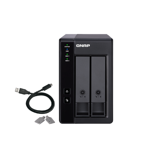 QNAP TR002 Expansión de 2 bahías USB 32  NAS