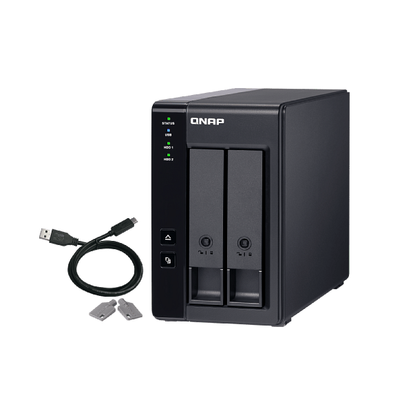 QNAP TR002 Expansión de 2 bahías USB 32  NAS