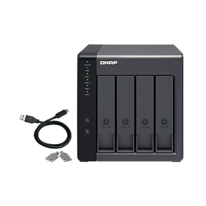 QNAP TR004 Expansión de 4 bahías USB 32  NAS