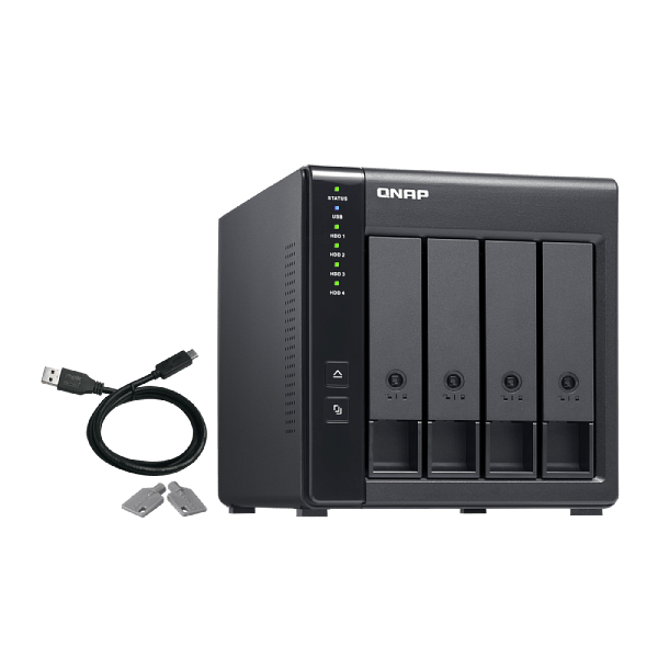 QNAP TR004 Expansión de 4 bahías USB 32  NAS