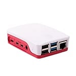 Raspberry Pi 4 Caja rojo blanco - Caja