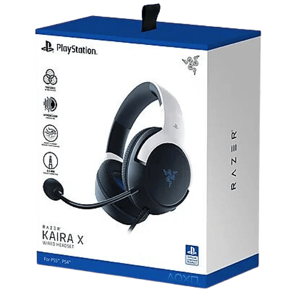 Razer Kaira PlayStation Wireless Blanco  Auriculares