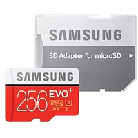 Samsung EVO PLUS 256GB MicroSD Clase 10 - Memoria Flash