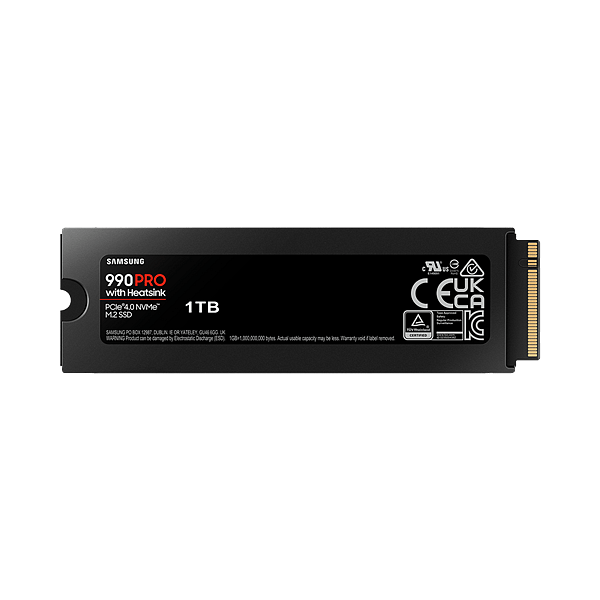 Samsung 990 Pro M2 PCIe Gen4 NVME 1TB con disipador  SSD