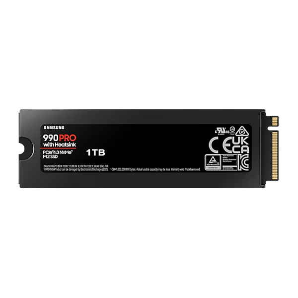 Samsung 990 PRO 1TB   SSD M2 NVMe PCie 40 Con Disipador