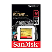 SanDisk Extreme 32GB 120MB/s 85MB/s - Tarjeta CompactFlash