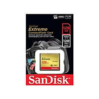 SanDisk Extreme 128GB 120MB/s 85MB/s - Tarjeta CompactFlash