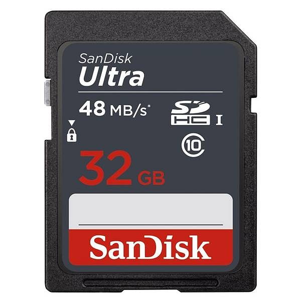 SanDisk Ultra 32GB 48MBs  Tarjeta SD