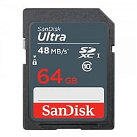 SanDisk Ultra 64GB 48MB/s - Tarjeta SD