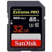SanDisk Extreme Pro 32GB 300MB/s UHS-II - Tarjeta SD