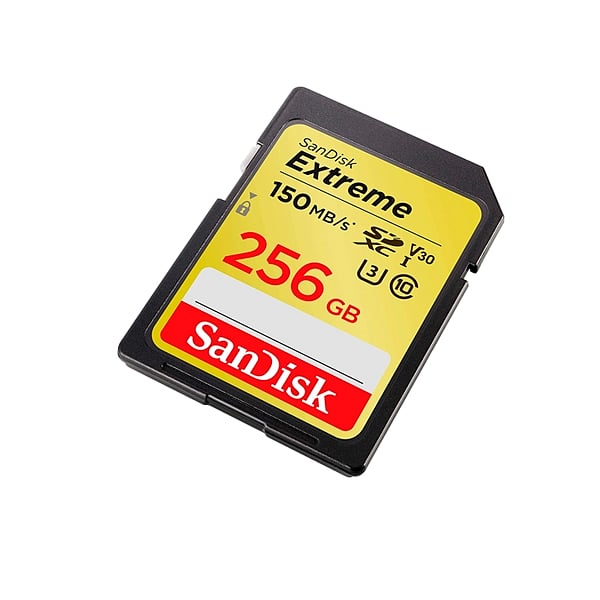 SanDisk Extreme 256GB 150MBs  Tarjeta SD