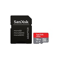 Sandisk Ultra Android 16GB 98MB/s c/adap - Tarjeta MicroSD