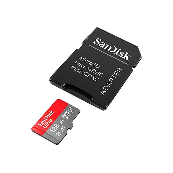 SanDisk Ultra 128GB 100MBs cadap  Tarjeta microSD