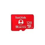 SanDisk Micro SD 128GB para Nintendo Switch Mario - Memoria