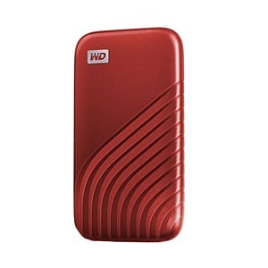 WD Passport 1TB USB 32 Gen 2 25 Rojo  SSD Externo
