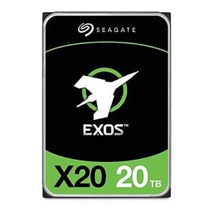 Seagate Exos X20 20TB 35 SATA Serial ATA III 6 Gbits  Disco Duro