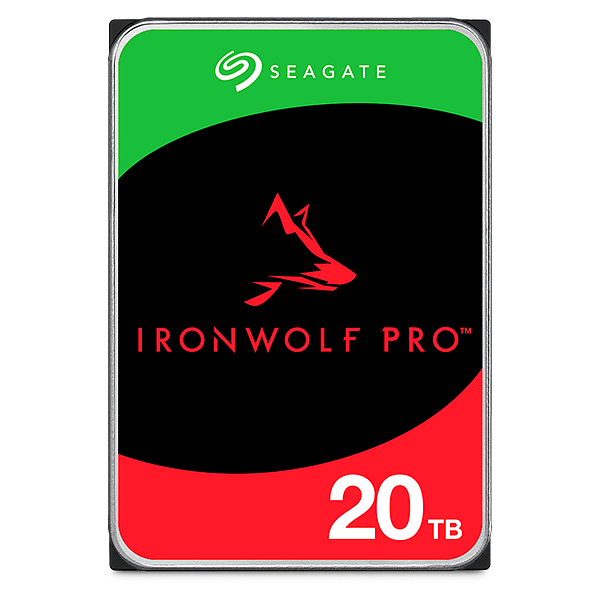 Seagate IronWolf Pro 20TB  Disco Duro 35 7200 RPM 256MB SATA