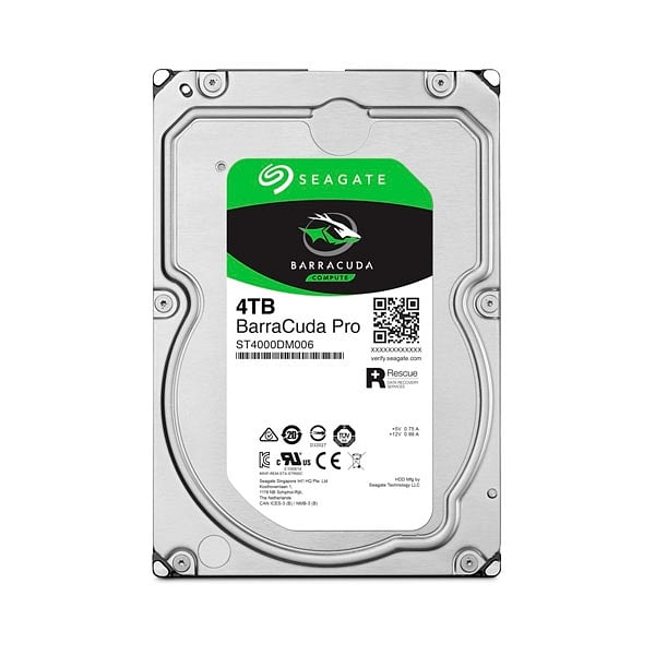 Seagate Barracuda Pro 35 4TB 128MB  Disco Duro