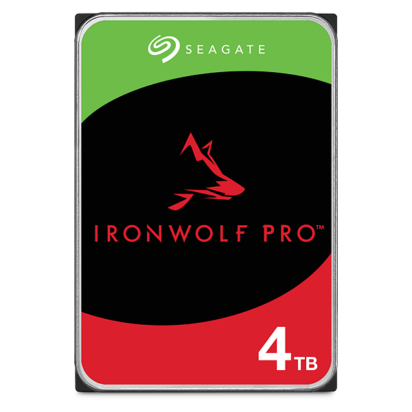 Seagate IronWolf Pro 4TB  Disco Duro 35 7200 RPM 256MB SATA