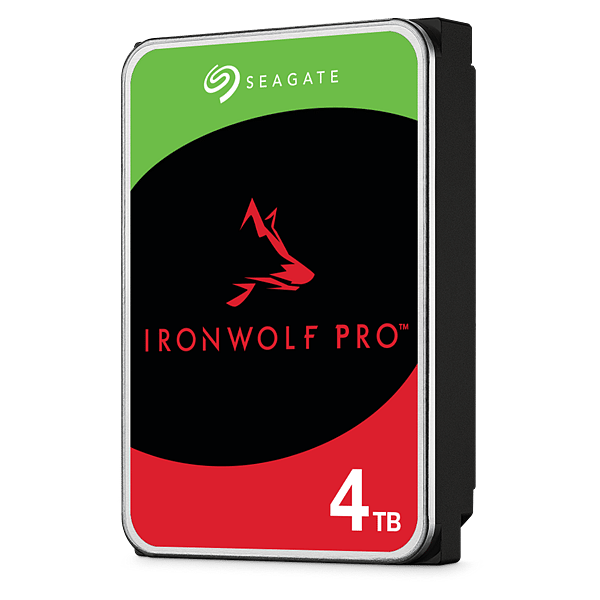 Seagate IronWolf Pro 4TB  Disco Duro 35 7200 RPM 256MB SATA