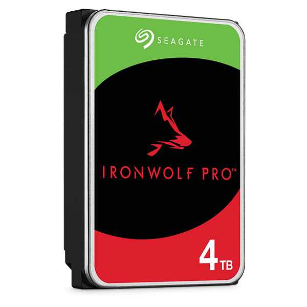 Seagate IronWolf Pro 4TB  Disco Duro 35 7200 RPM 256MB SATA