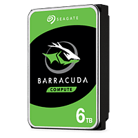 Seagate BarraCuda 6TB 35 256MB SATA  Disco Duro