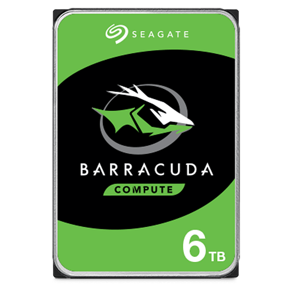 Seagate BarraCuda 6TB 35 256MB SATA  Disco Duro