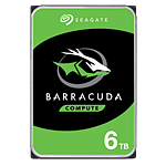 Seagate BarraCuda 6TB 35 256MB SATA  Disco Duro
