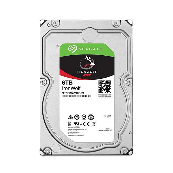 NAS HDD 35 IronWolf 6TB 72K SATA