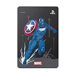 Seagate Game Drive HDD 2TB USB 30 Avengers Edition Capitán América para PS4  Disco Duro Externo
